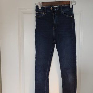 Size 2 Dark Skinny Jeans by Zara
